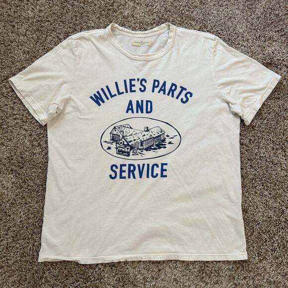 Imogene And Willie Parts Of Service Garage Tee Shirt Large - Picture 1 of 7